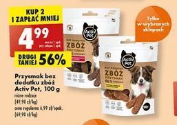Biedronka Przysmak bez dodatku zbóź kurczak z kokosem i nasionami chia Activ Pet oferta