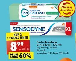 Biedronka Pasta do zębow Sensodyne Pro Szkliwo Delikatne Wybielanie oferta