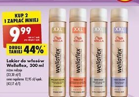 Biedronka Lakier do włosów 2 days volume Wellaflex oferta