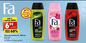 Biedronka Żel pod prysznic pink jasmine Fa Magic Oil oferta