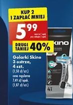 Biedronka Maszynka do golenia Skino 3 oferta