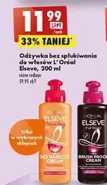 Biedronka Odżywka do włosów L'oreal Elseve Full Resist oferta