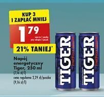 Biedronka Napój original Tiger Energy Drink oferta