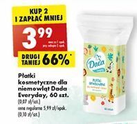 Biedronka Płatki kosmetyczne dla niemowląt Dada oferta