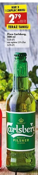 Biedronka Piwo Carlsberg oferta