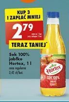Biedronka Sok jabłkowy 100% Hortex oferta