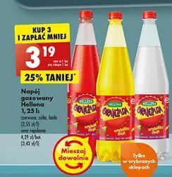 Biedronka Oranżada czerwona Hellena oferta