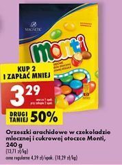Biedronka Draże z orzechem Monti oferta