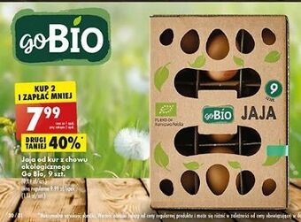 Biedronka Jaja z chowu ekologicznego Gobio oferta