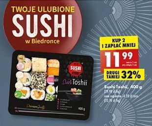 Biedronka Sushi toshii 4You oferta