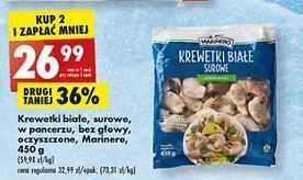 Biedronka Krewetki białe vannamei Marinero oferta