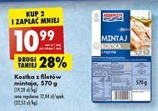 Biedronka Mintaj kostka Abramczyk oferta