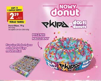 Biedronka Donut ekipa Dooti Donuts oferta