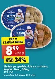 Śledzie po gryficku Kapitan Navi