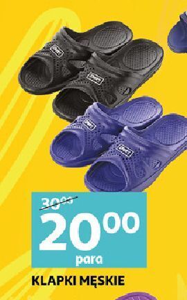 Auchan Klapki męskie oferta