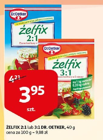 Auchan Żelfix 3:1 Dr. Oetker oferta