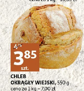 Auchan Chleb okrągły wiejski oferta