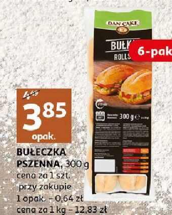 Auchan Bułeczki pszenne Dan Cake oferta