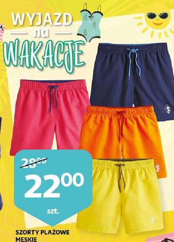 Auchan Szorty plażowe męskie oferta