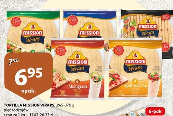 Auchan Wraps multigrain Mission oferta