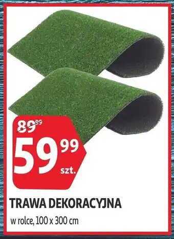 Auchan Trawa dekoracyjna 100 x 300 cm oferta