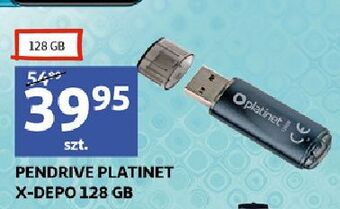 Auchan Pendrive x-depo 128gb Platinet oferta