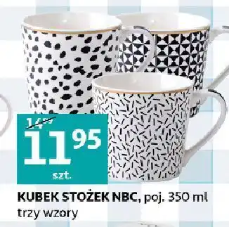 Auchan Kubek stożek nbc 350 ml oferta