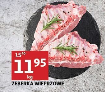 Auchan Żeberka wieprzowe oferta