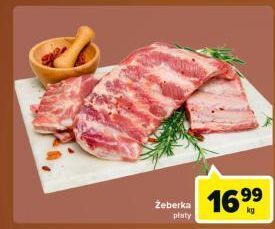 Carrefour Żeberka płaty oferta