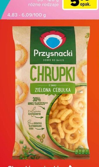 Globi Chrupki zielona cebulka Przysnacki oferta