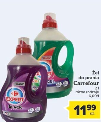 Carrefour Market Żel do prania color Carrefour Expert oferta