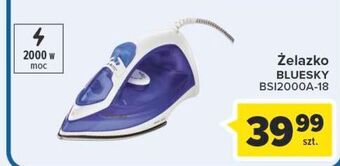 Carrefour Żelazko bsi 2000 a18 Bluesky oferta
