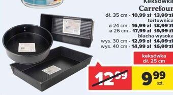 Carrefour Blacha wysoka 40 cm Carrefour oferta