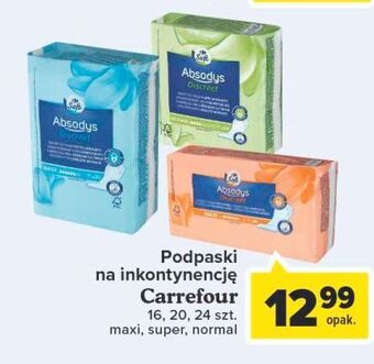 Carrefour Podpaski na nietrzymanie moczu maxi Carrefour oferta