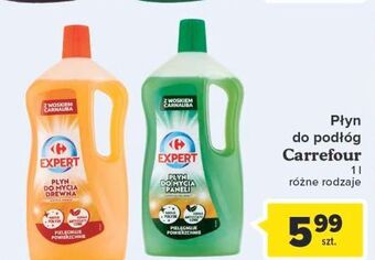 Carrefour Płyn do mycia drewna Carrefour Expert oferta