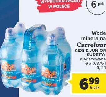 Carrefour Woda niegazowana Carrefour Kids oferta