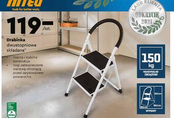 Biedronka Drabina dwustopniowa składana Niteo oferta
