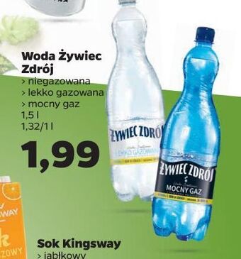 Netto Woda lekki gaz Żywiec Zdrój oferta