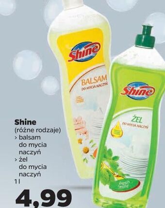 Netto Żel do mycia naczyń fresh mint Shine Classic oferta