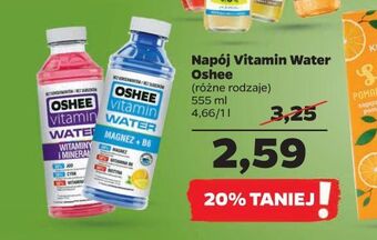 Netto Napój magnez+b6 Oshee Vitamin Water oferta