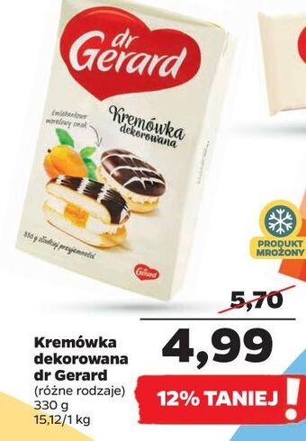 Netto Kremówka dekorowana Dr Gerard oferta