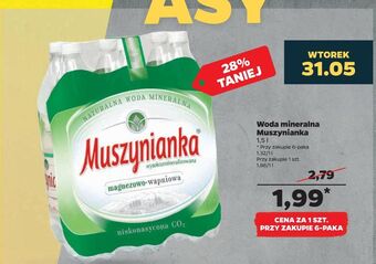 Netto Woda niegazowana Muszynianka oferta