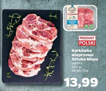 Netto Karkówka wieprzowa plastry Sztuka Mięsa oferta