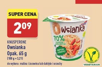 ALDI Owsianka malina i żurawina Knusperone oferta