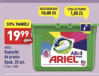 ALDI Kapsułki do prania color Ariel All In 1 oferta