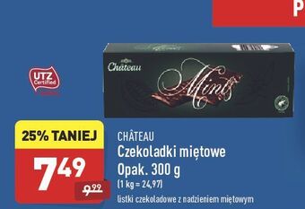 ALDI Kostki kakaowe miętowe Chateau oferta
