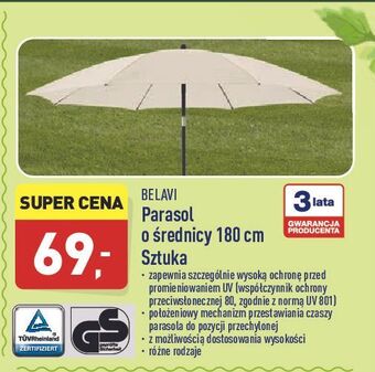 ALDI Parasol 180 cm Belavi oferta
