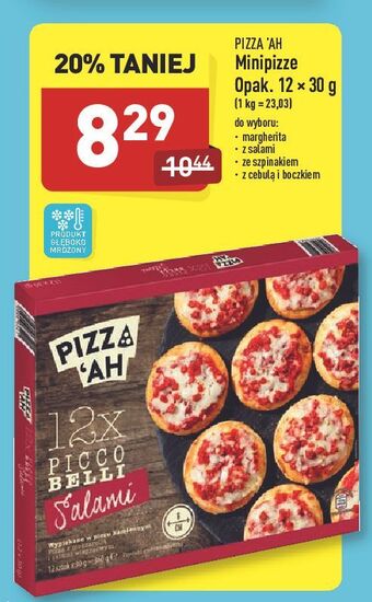 ALDI Minipizze z salami Pizz'ah oferta