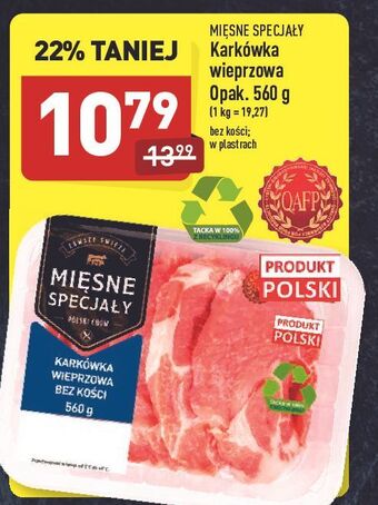 ALDI Karkówka wieprzowa Mięsne Specjały Zawsze Świeże (Aldi) oferta