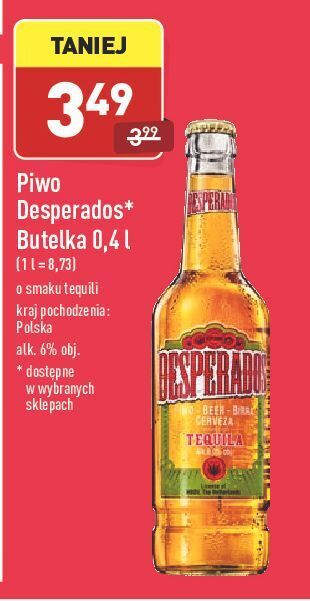 ALDI Piwo Desperados oferta